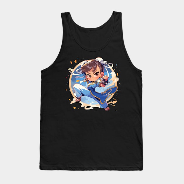 chun li Tank Top by dorapeterx